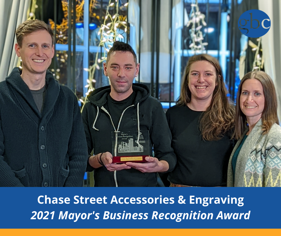 We're a Mayor's Business Recognition Award Recipient!