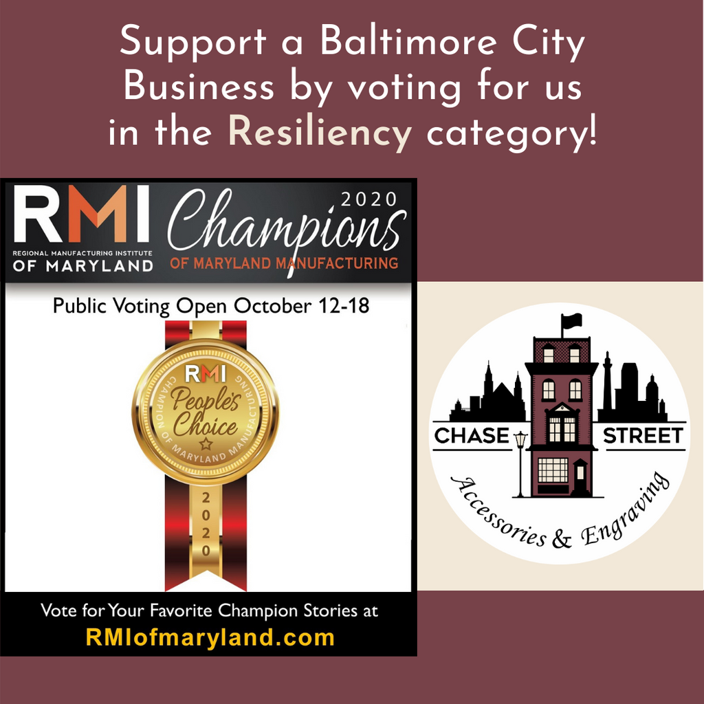 Vote for Chase Street A&E as a MD Champion of Manufacturing!