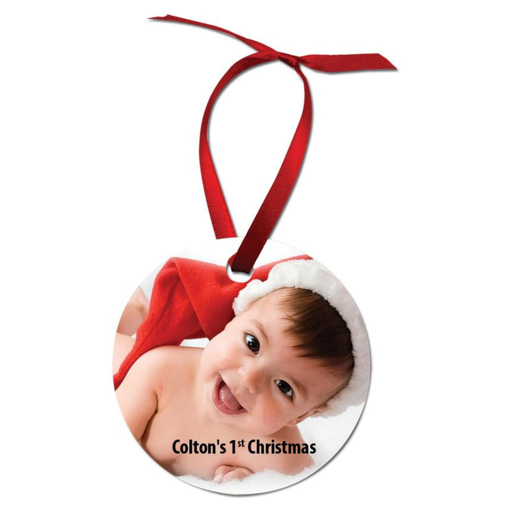 Color Aluminum Ornaments - 2.75 Round - Home Gifts