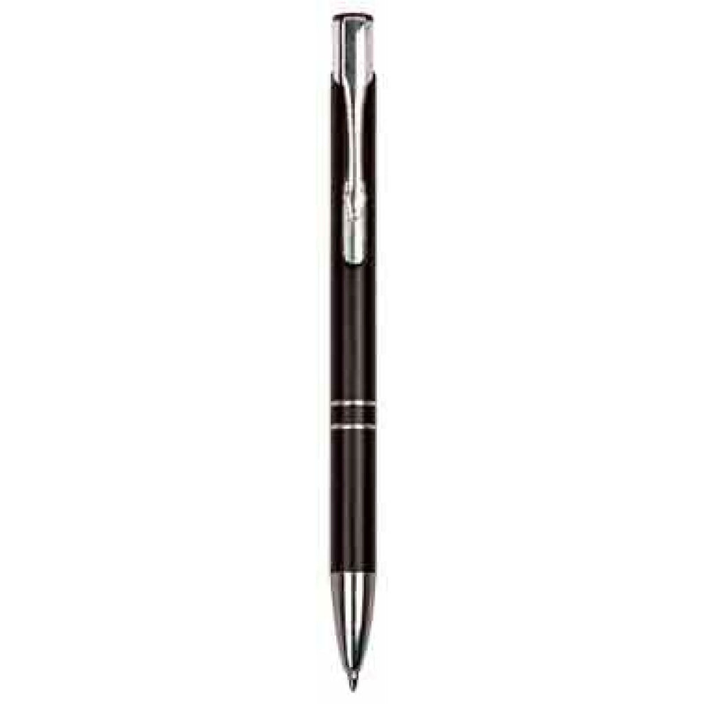 Silver-Trimmed Pen - Black - Office Gifts