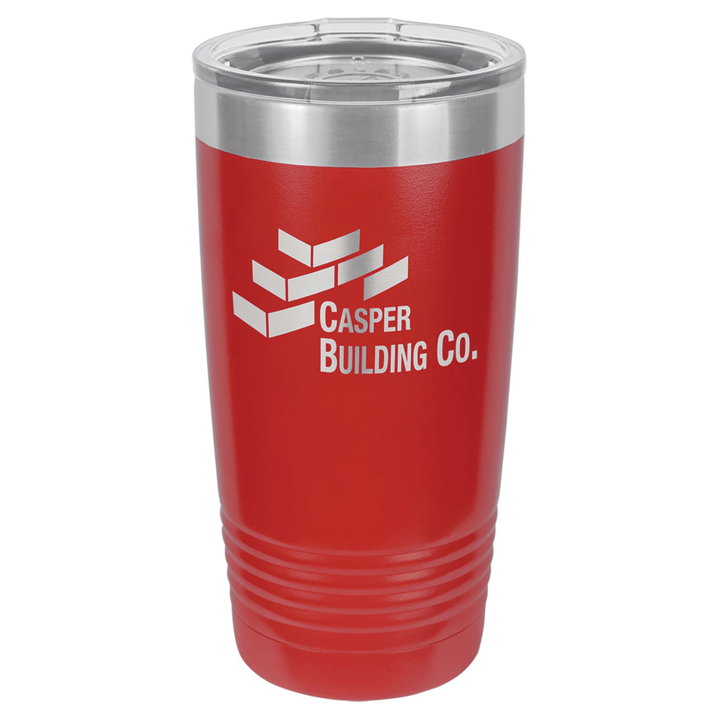Stainless Steel Tumbler - Red - Drinkware