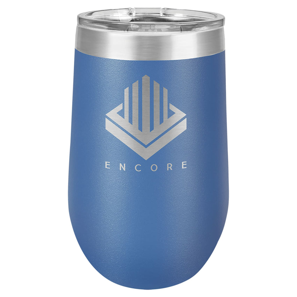 Vaccuum Insulated Stemless Tumbler - Royal Blue - Drinkware