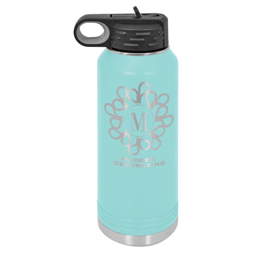 Vaccuum Insulated Water Bottle - Teal - Drinkware