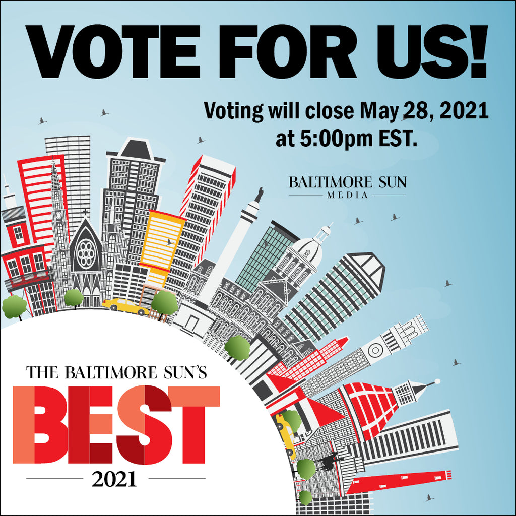 Help us win The Baltimore Sun's Best 2021!