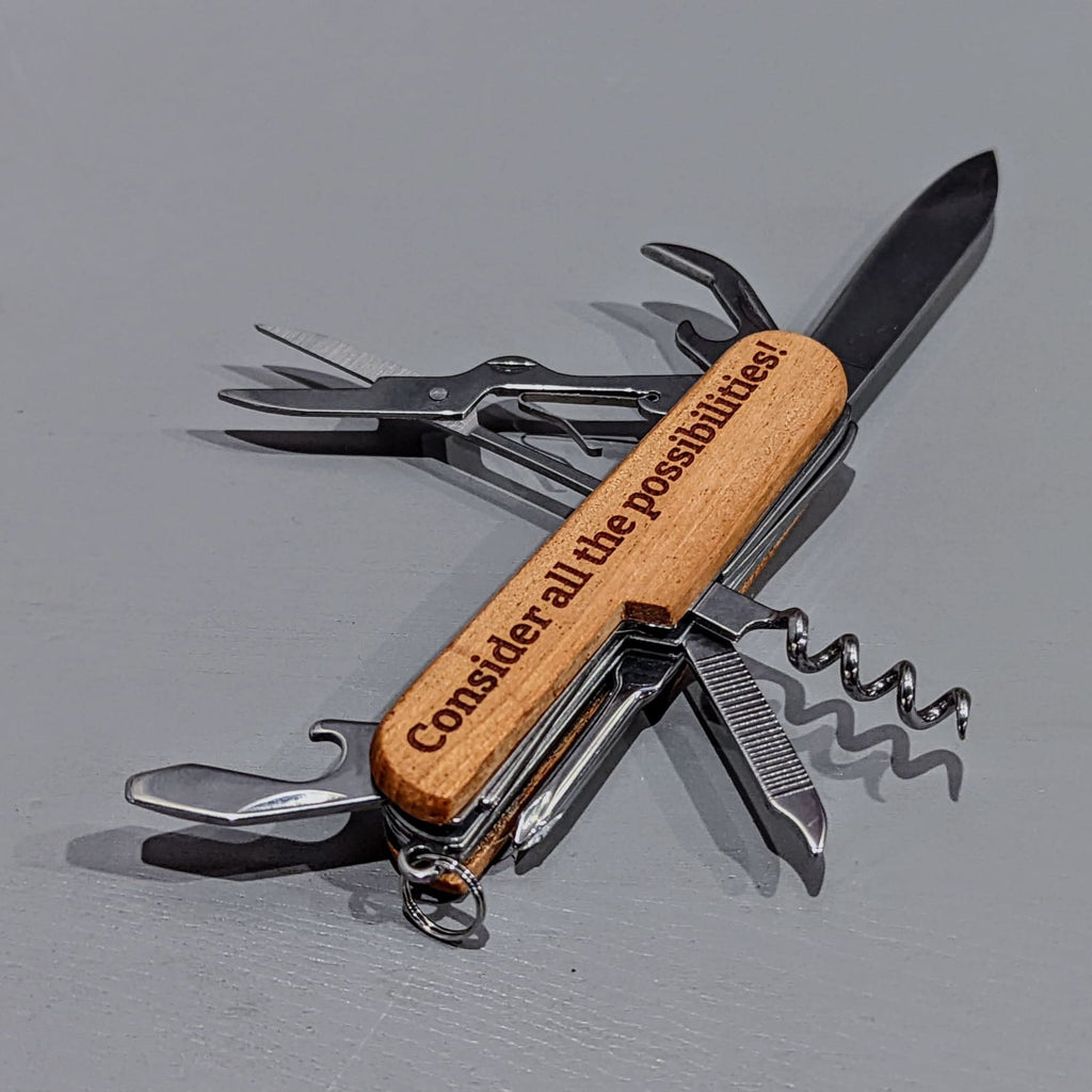 8-Function Multi-Tool Pocket Knife - Home Gifts