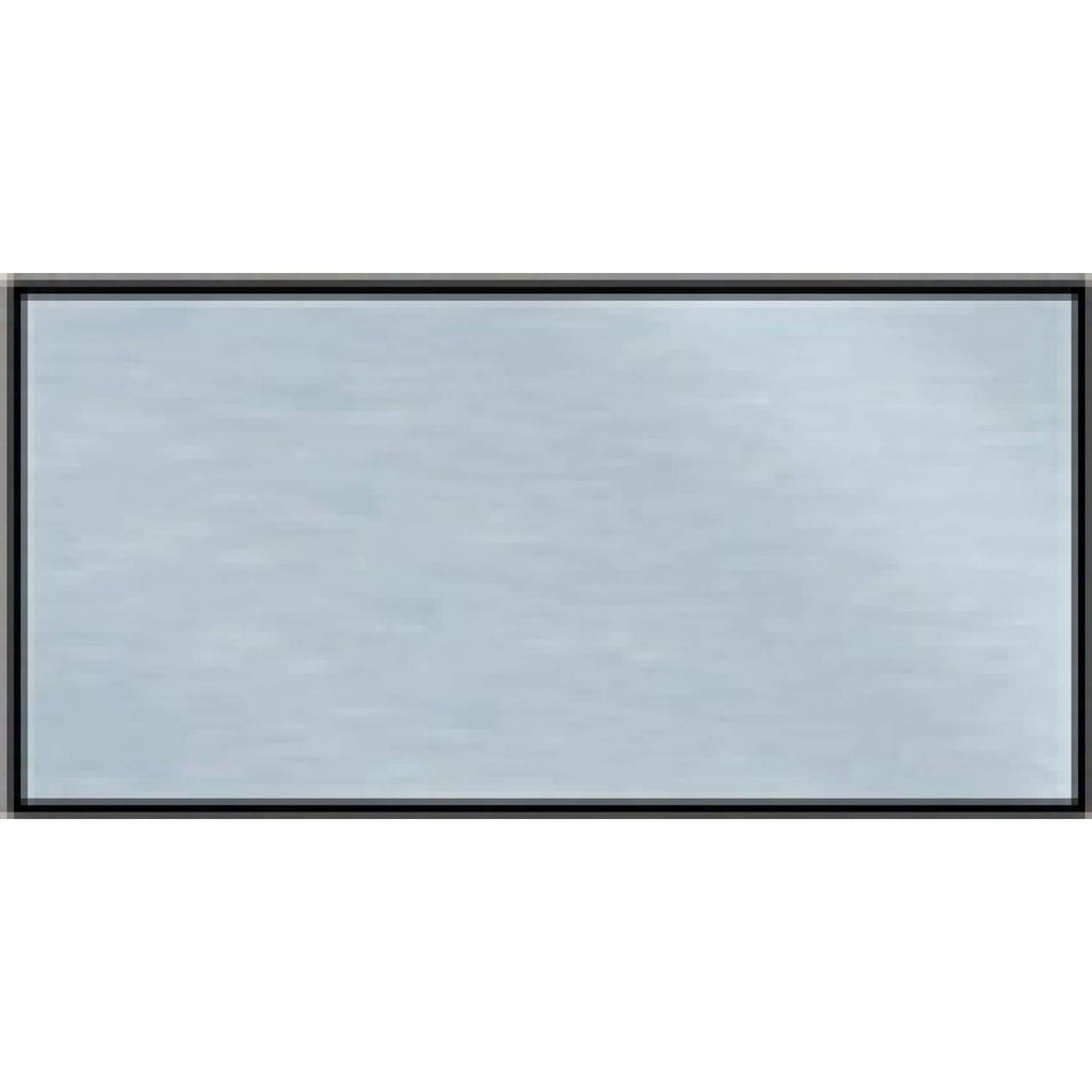 Acrylic Nametag - 3x1.5 Rectangle / Black lettering on silver - Bags & Apparel