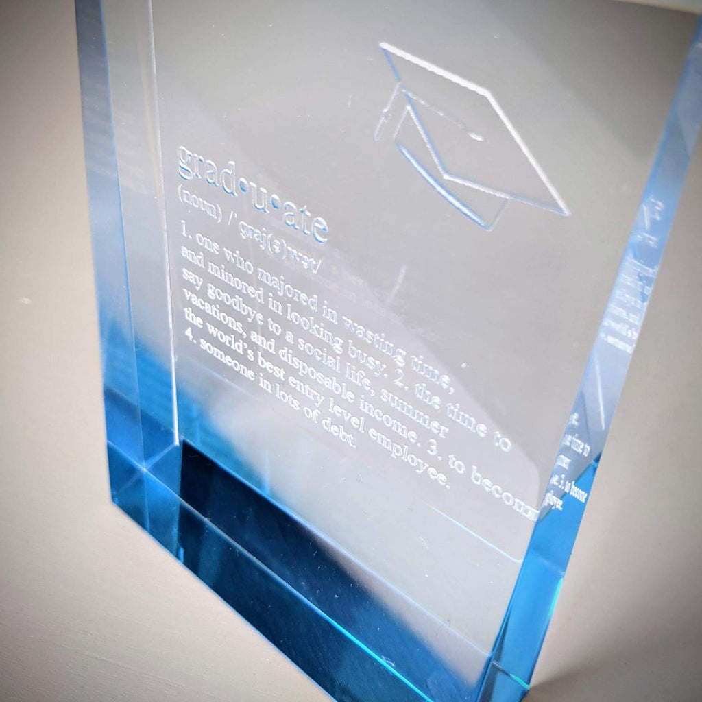 Acrylic Wedge Award - Acrylic Awards