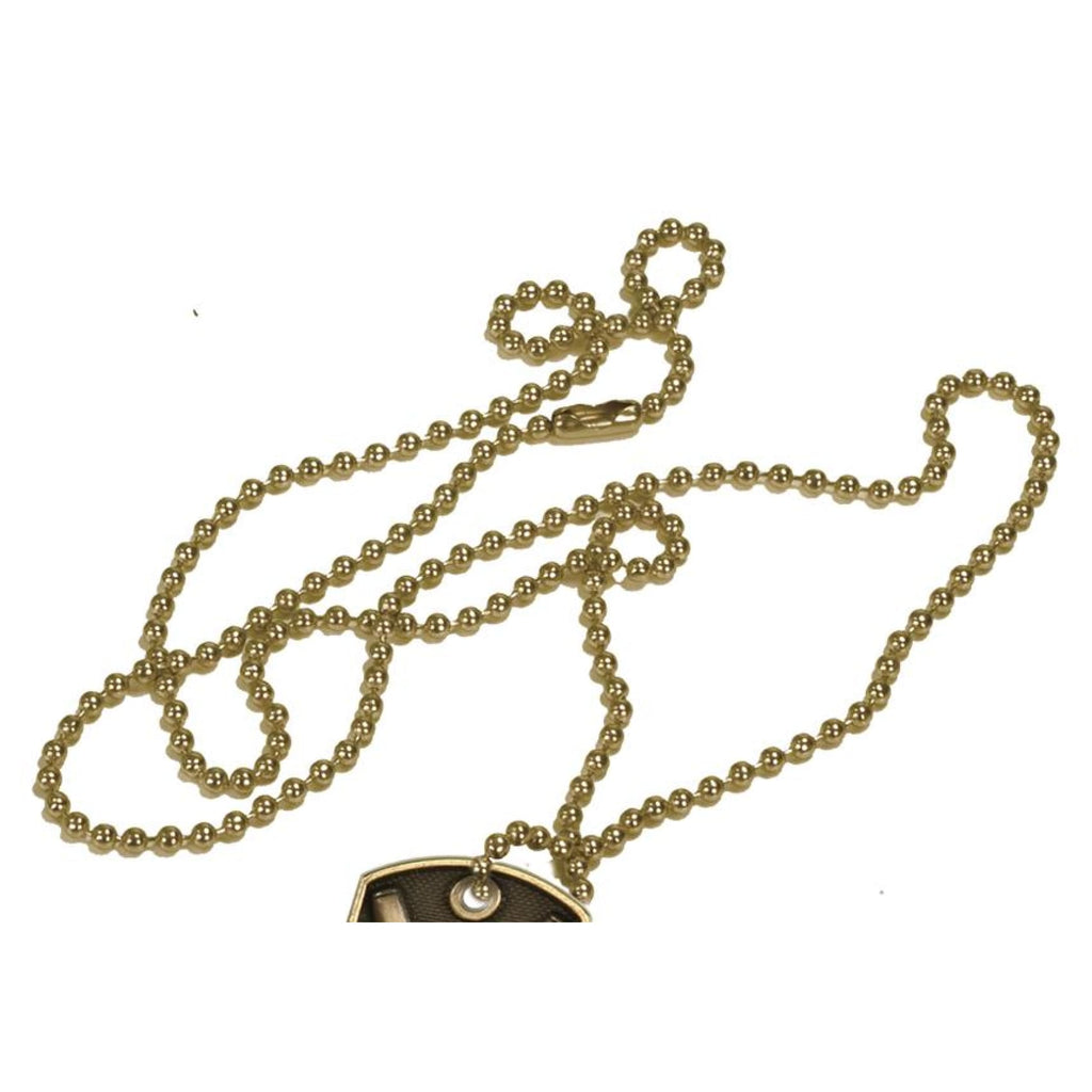 Badge Attachments - Ball chain (gold) - Chase Street Originals