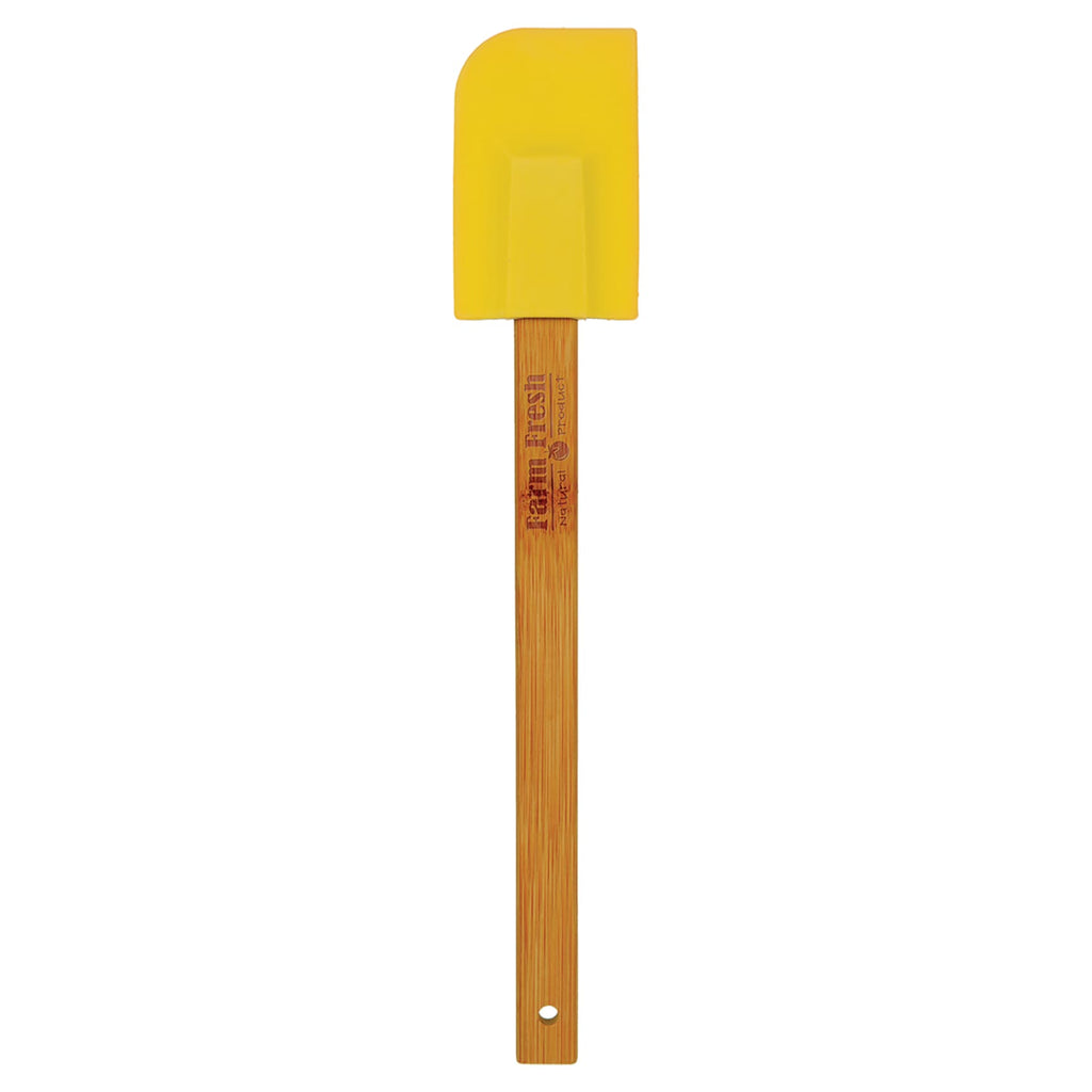 Bamboo Silicon Spatula - Yellow - Home Gifts
