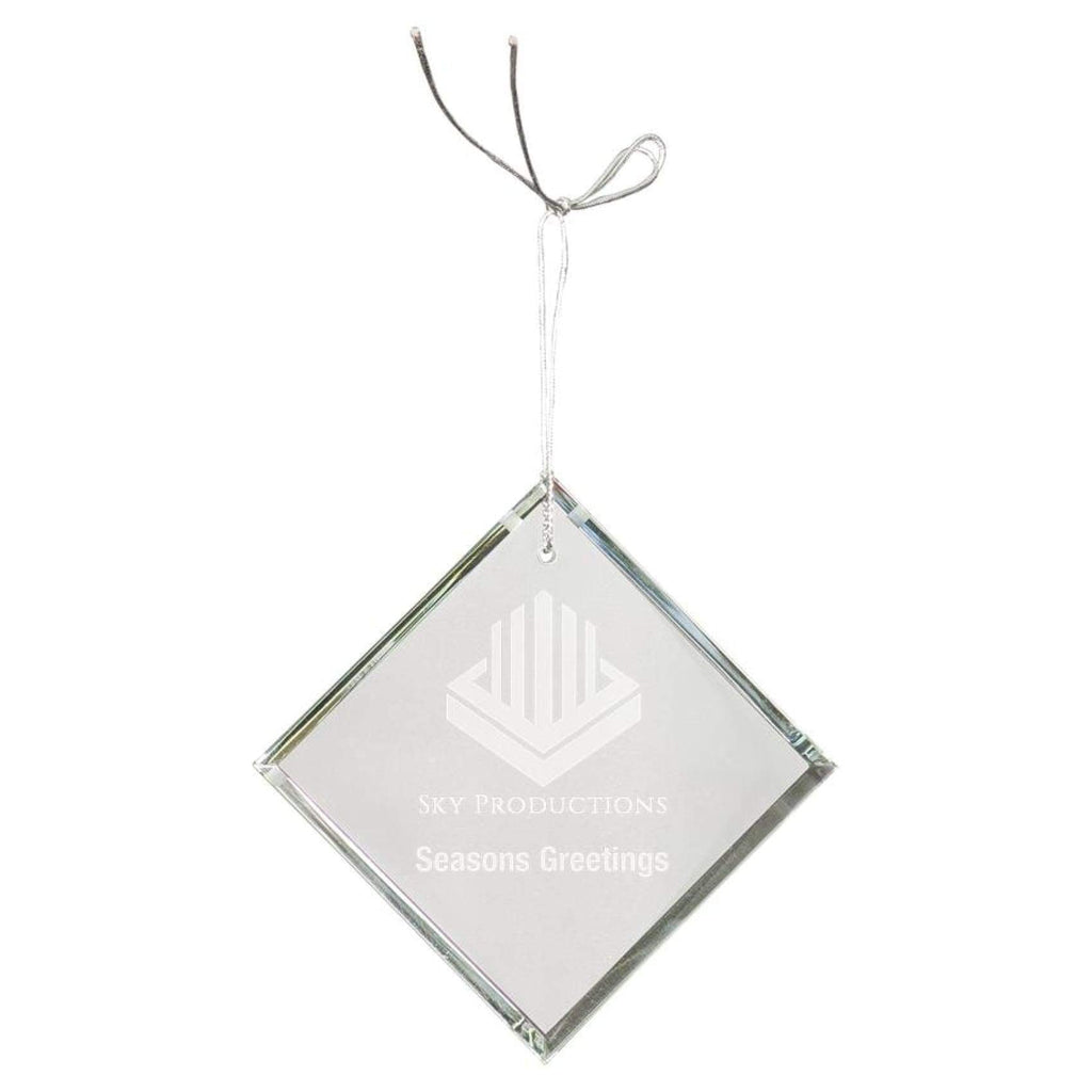 Crystal Ornaments - 3 diamond - Office Gifts