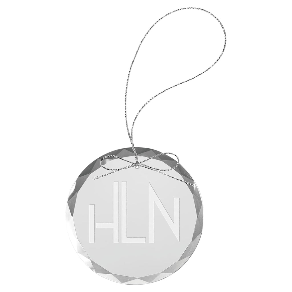 Glass Ornament - 3 1/4 Round - Home Gifts
