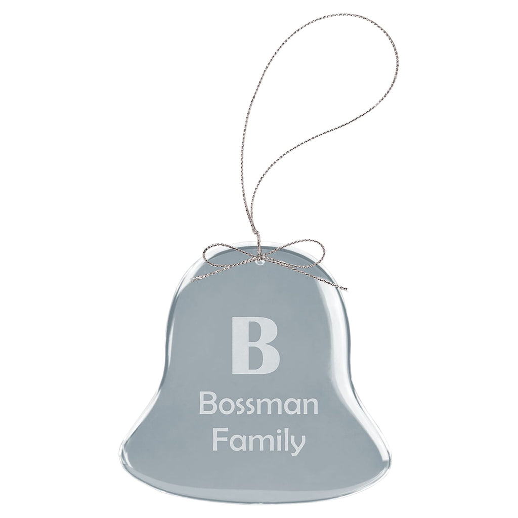 Glass Ornament - 3 Bell - Home Gifts