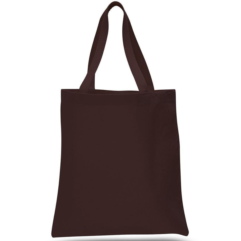 Large Canvas Tote - Brown - Bags & Apparel
