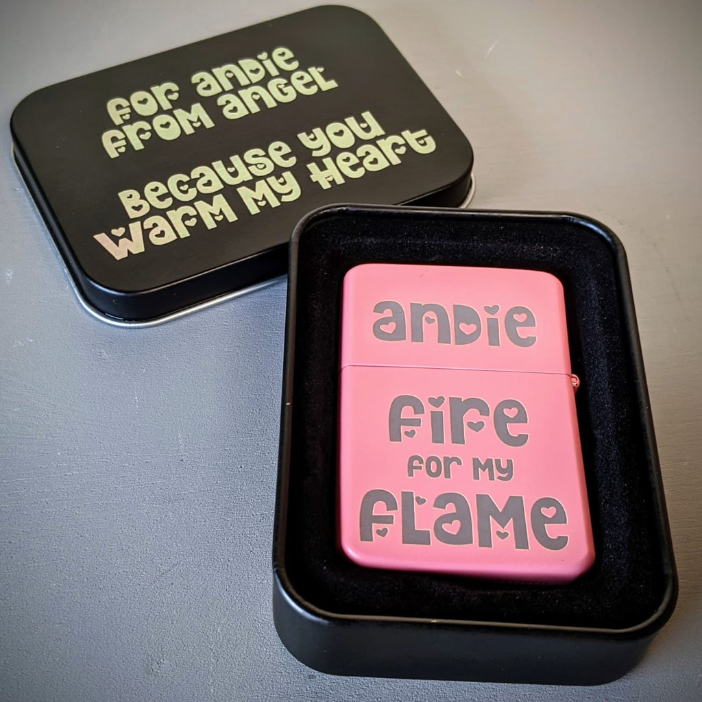 Lighter in Black Tin - Home Gifts
