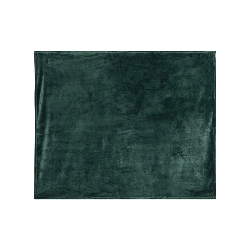 Monogrammed Mink Touch Luxury Blanket - Forest - Bags & Apparel