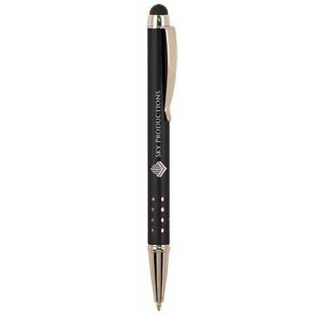 Pen with Stylus - Black - Office Gifts