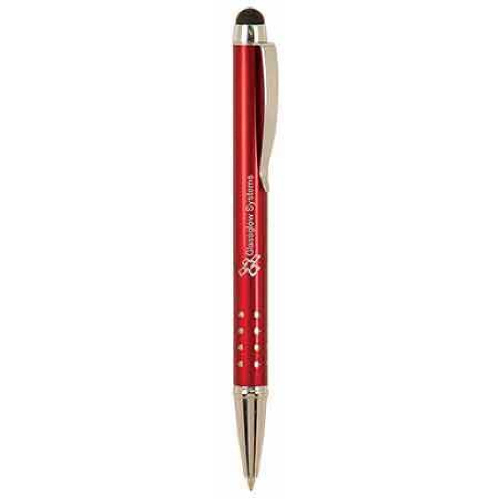 Pen with Stylus - Burgundy - Office Gifts