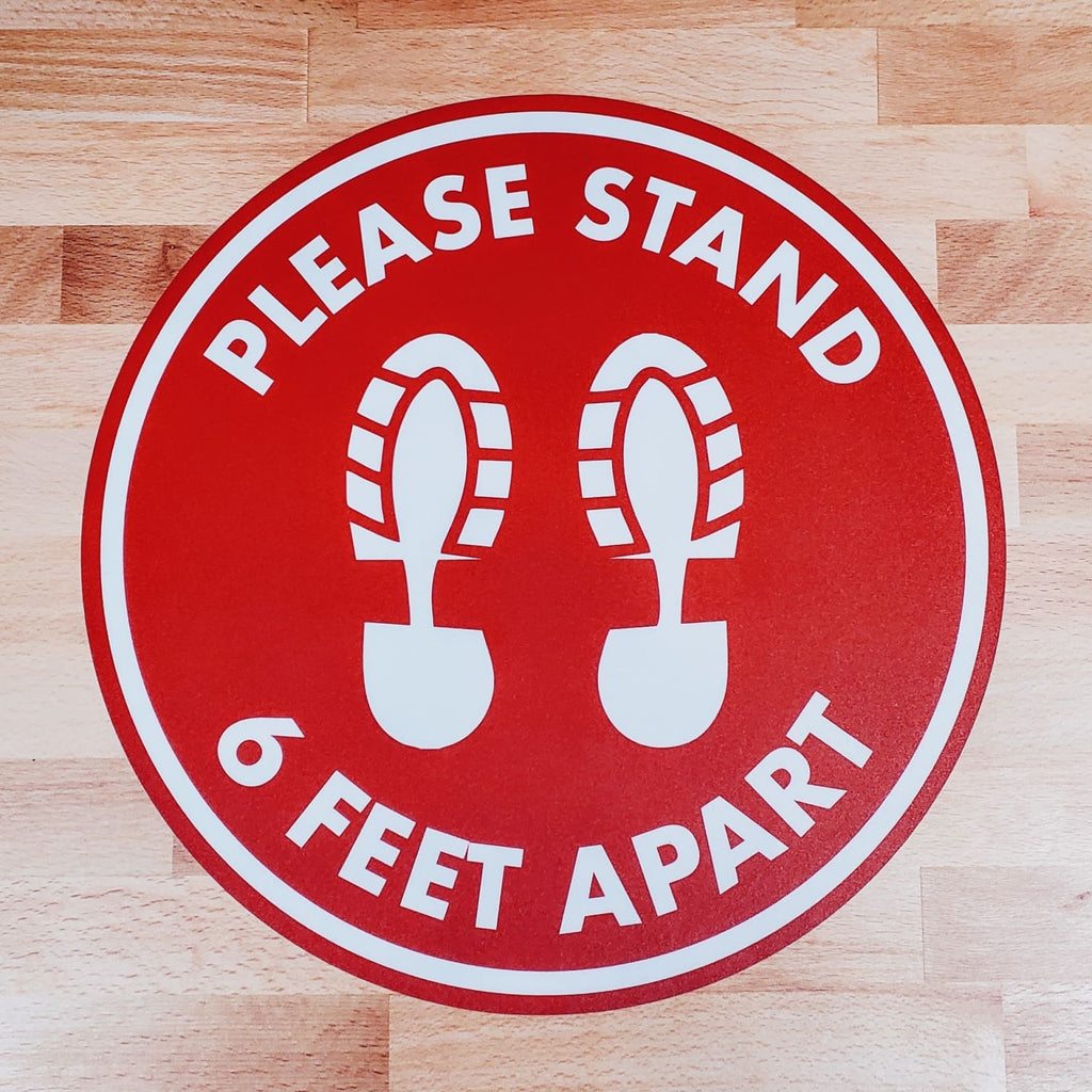 Safety Floor Graphics - Signage