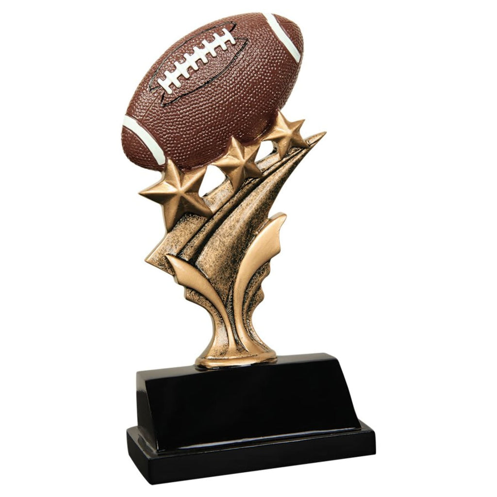 Tri Star Resin Trophy - Football - Resin Trophies