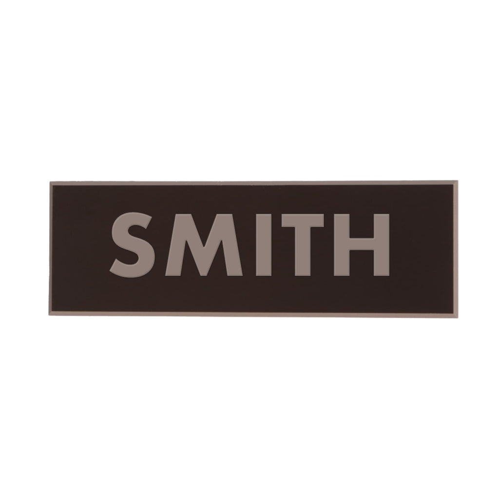 U.S. Military Nametag - Army Green Service Uniform: brown/taupe 1 x 3 - Bags & Apparel