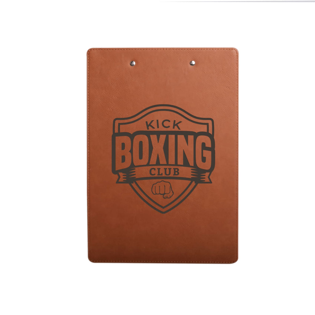 Vegan Leather Clipboard - Chestnut - Office Gifts