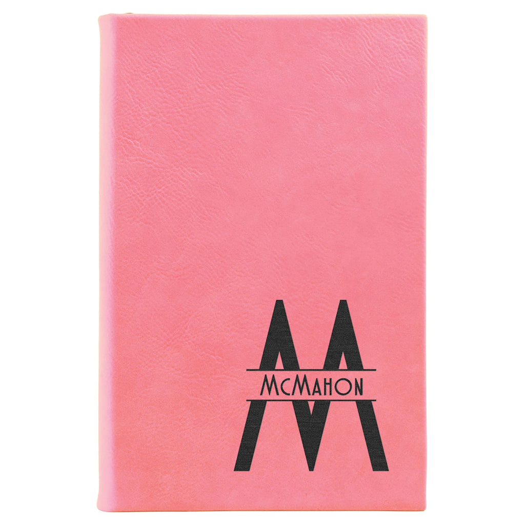 Vegan Leather Journal - Pink - Office Gifts