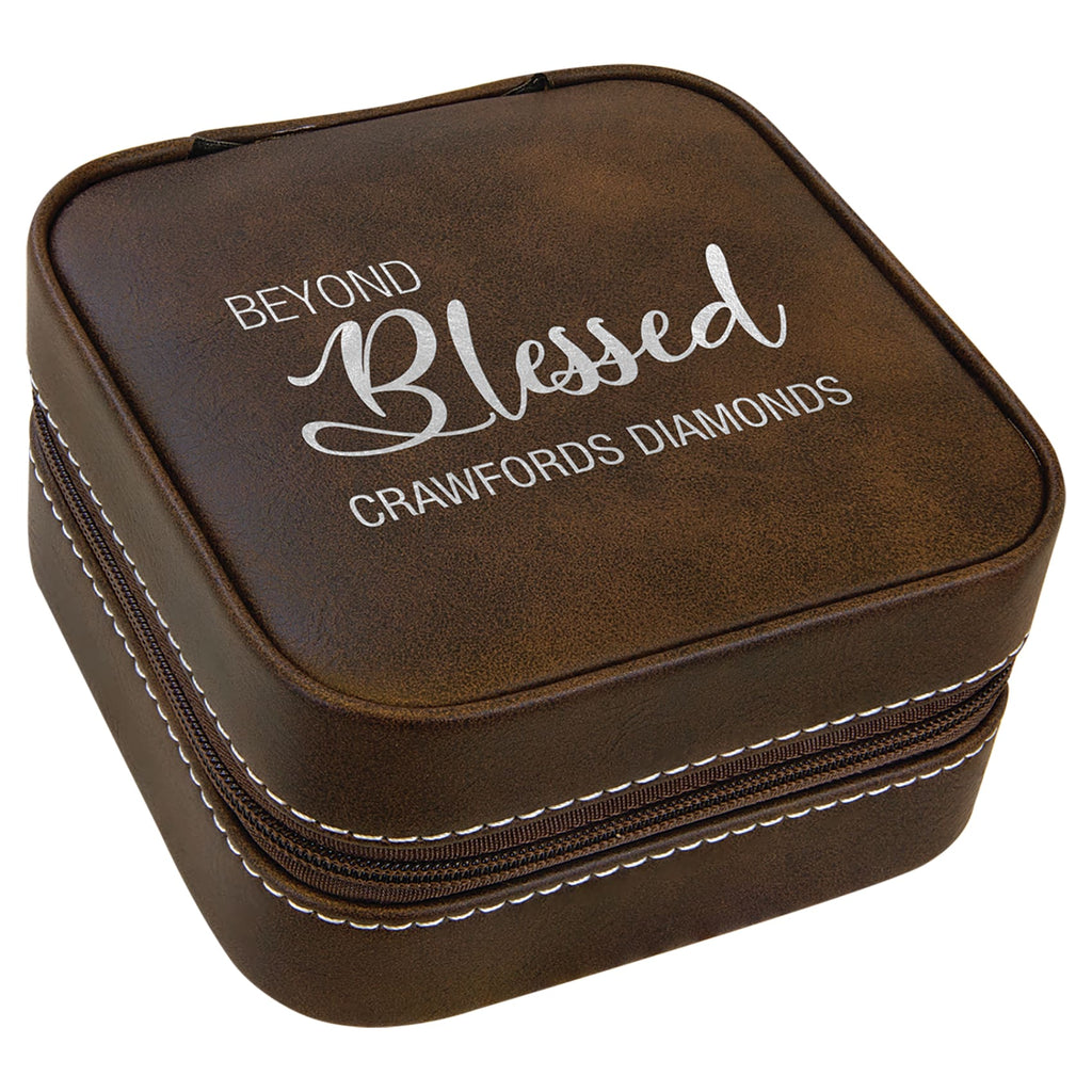 Vegan Leather Travel Jewelry Box - Bags & Apparel
