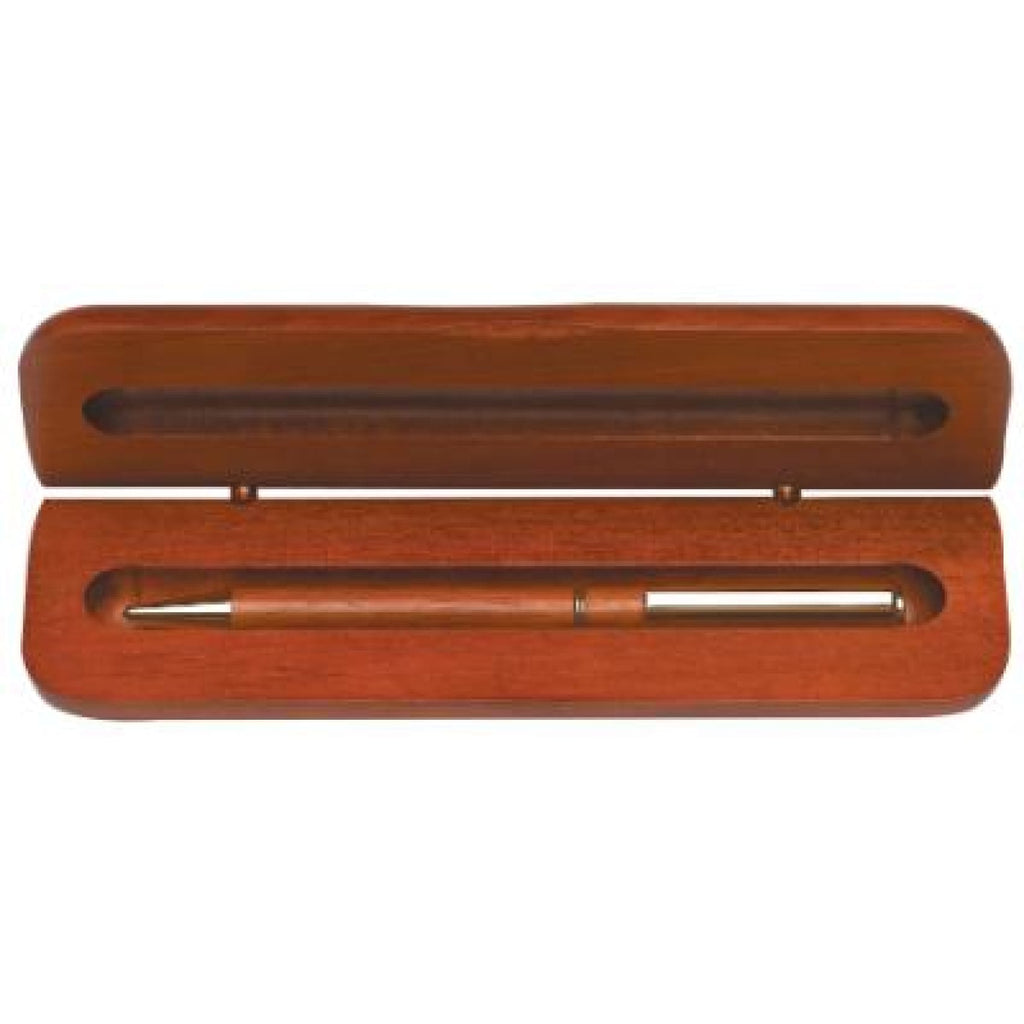 Wood Pen Case - Rosewood - Office Gifts